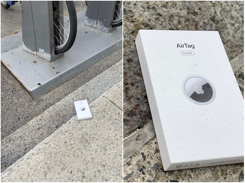 "Netko je upravo izgubio uređaj za praćenje predmeta da se ne izgube"