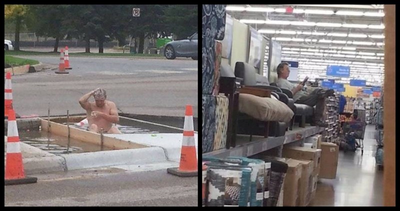 20+ ljudi koji su taj dan potpuno zanemarili činjenicu da su u javnosti; morate vidjeti što rade!