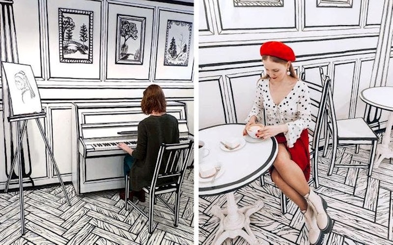 12. 2D kafić u Moskvi