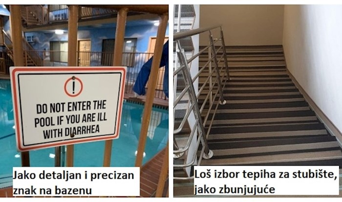 14 puta kada su hoteli, u kojima su ovi ljudi bili smješteni, zasjenili cijelo putovanje