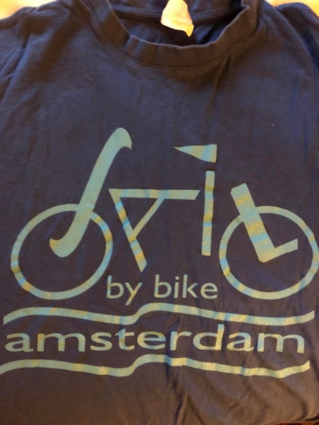 Bicikl krije riječ "sail", a potiče turiste da Amsterdam upoznaju upravo vozeći bicikl