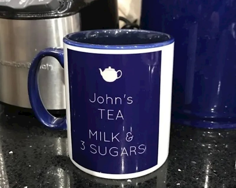 "Jednom sam ga pitala koje dodatke želi u čaj i sljedećeg dana je donio ovo..."