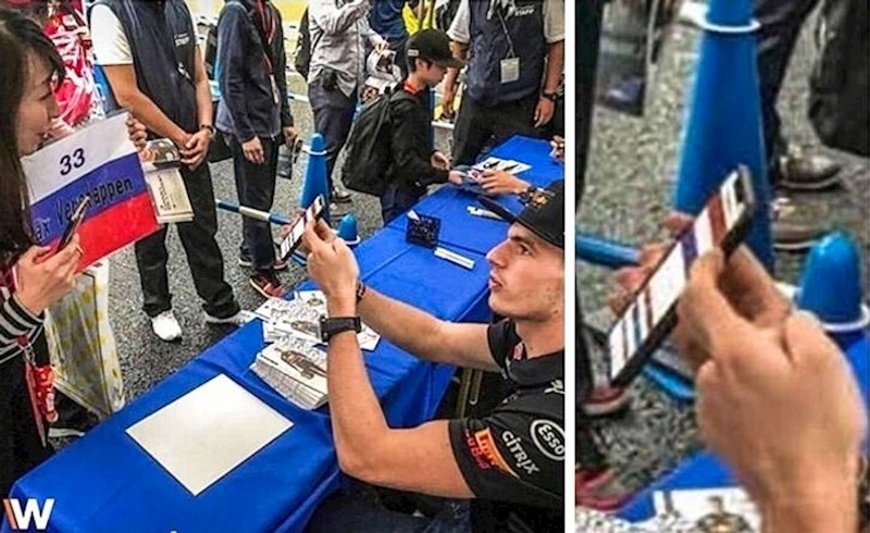 Verstappen pokazuje fanu kako zaista izgleda Nizozemska zastava