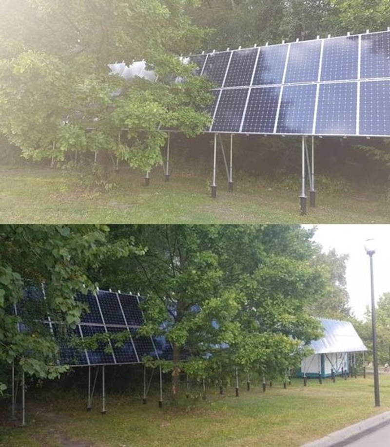 I nema baš nekog smisla postaviti solarne panele u hlad