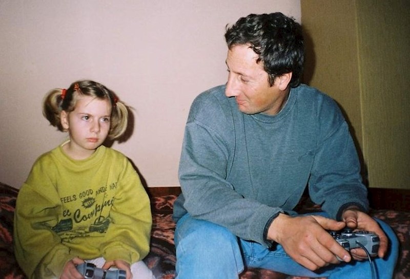 "Tata me opet pobijedio na PS-u"