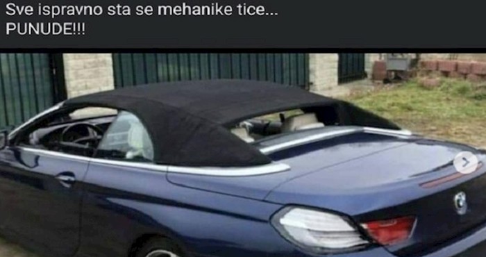 Tip prodaje BMW-a bez prednjeg sjedala, plakat ćete od smijeha kada vidite objašnjenje