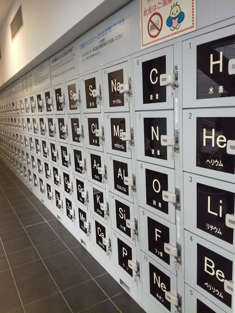 Ormarići u znanstvenom muzeju! Odlična ideja!