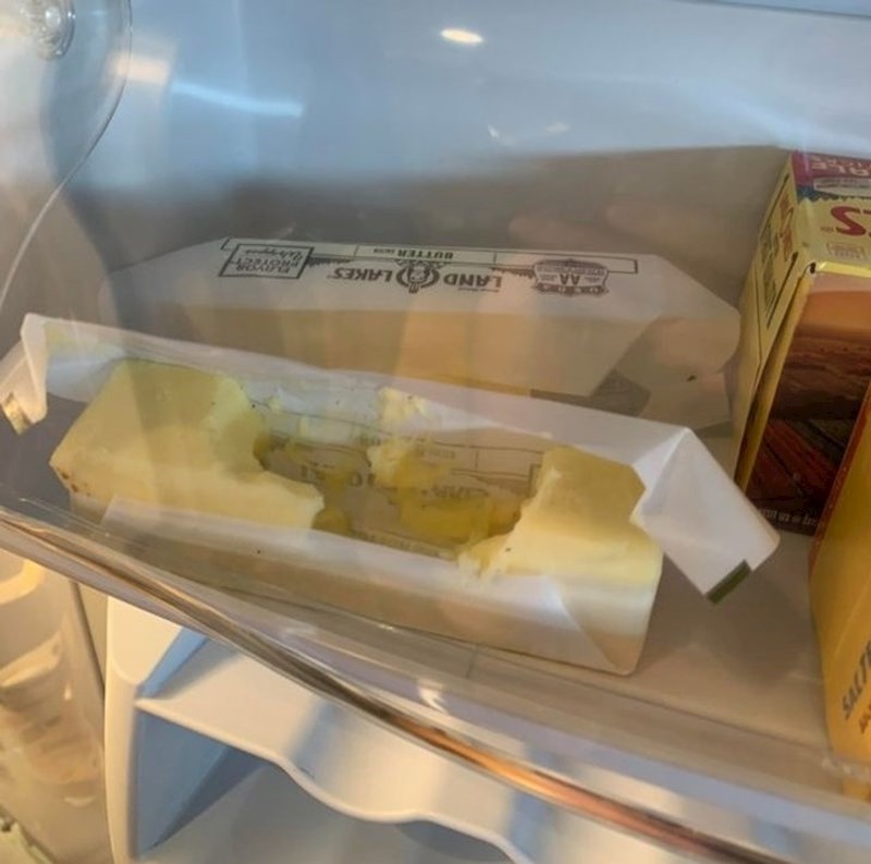 11. Iza moje žene maslac ostane ovakav...