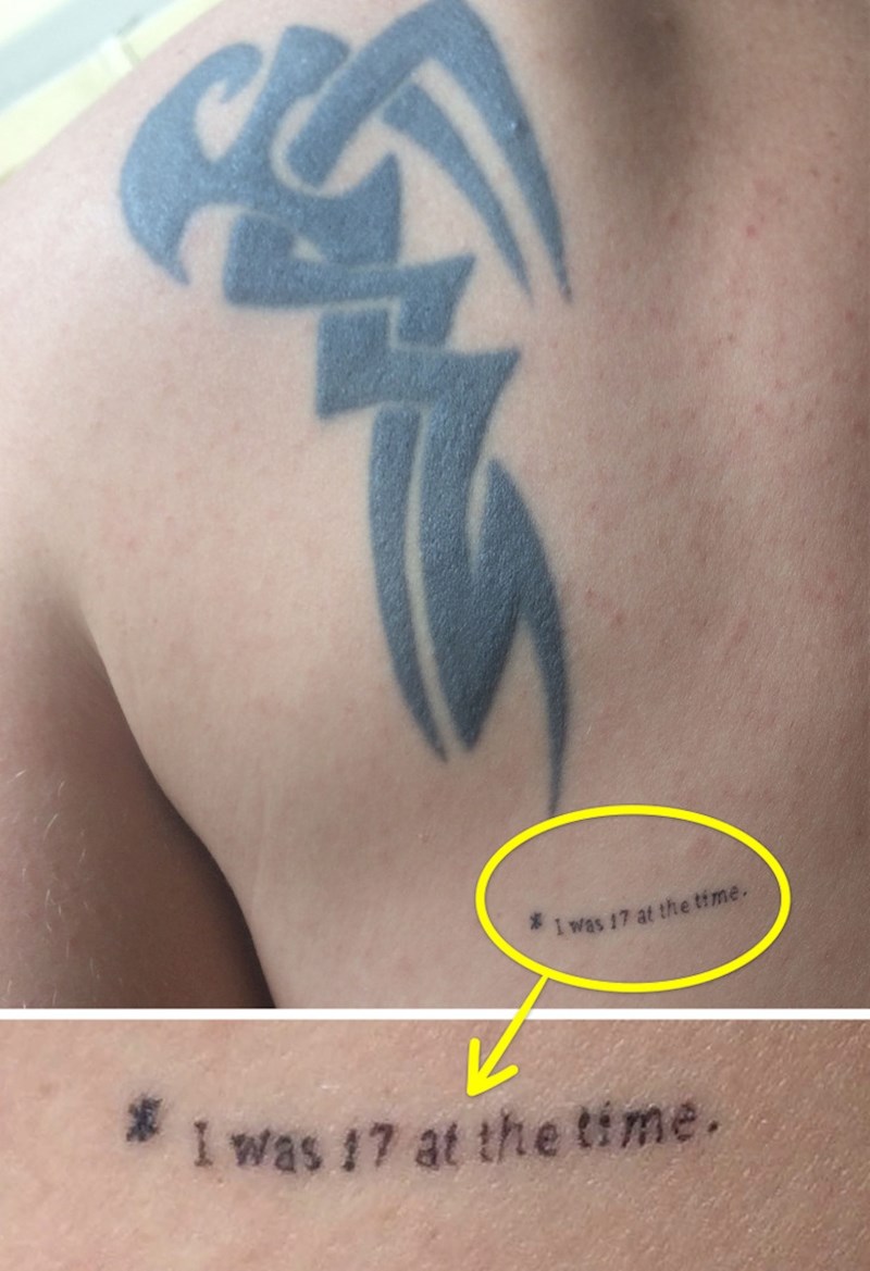 Shvatio je da je pogriješio s tetovažom, pa se odlučio ponovno tetovirati 😂