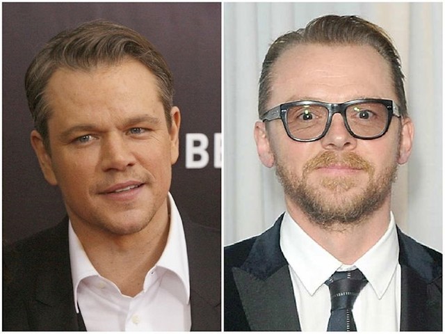 Matt Damon i Simon Pegg — 51 godina