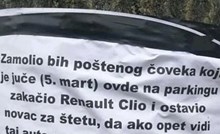 Masovno se šera lijepa poruka s jednog parkinga u Srbiji, ovo će vam vratiti vjeru u ljude