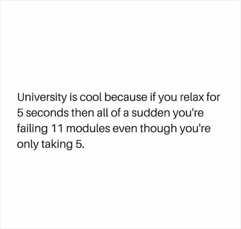 Da, tako se činilo- upišeš 5 predmeta, padneš 11