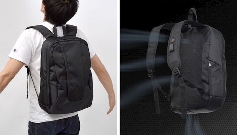 Ruksak s opcijom grijanja i hlađenja leđa i vrata