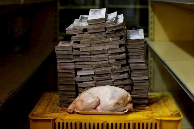 14 600 000 bolivara je iznos koji vam je potreban za kupnju oko 2 kg piletine u Venezueli