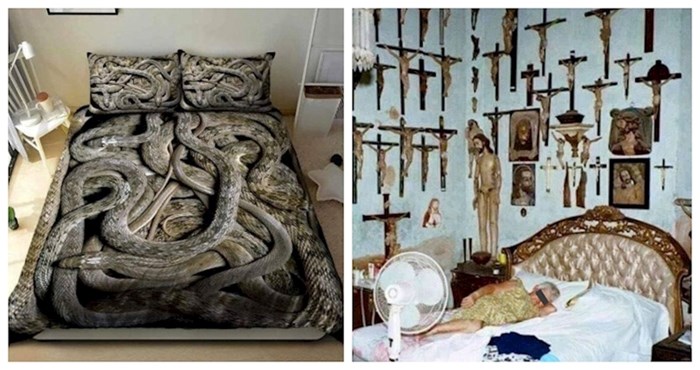 17 spavaćih soba koje su toliko jezive da čisto sumnjamo da biste u njima oka sklopili