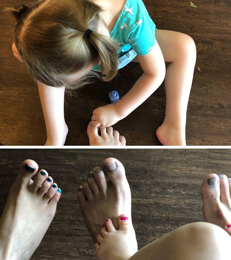 1. Kada dobijete kćerkicu, postajete tata i model za vježbanje