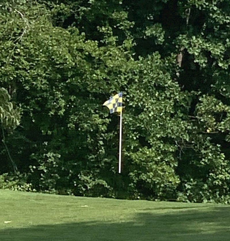 Zastavica prkosi gravitaciji