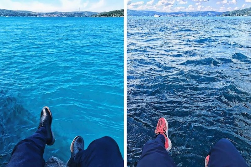 More na Bosporu poprima veličanstvene nijanse plave