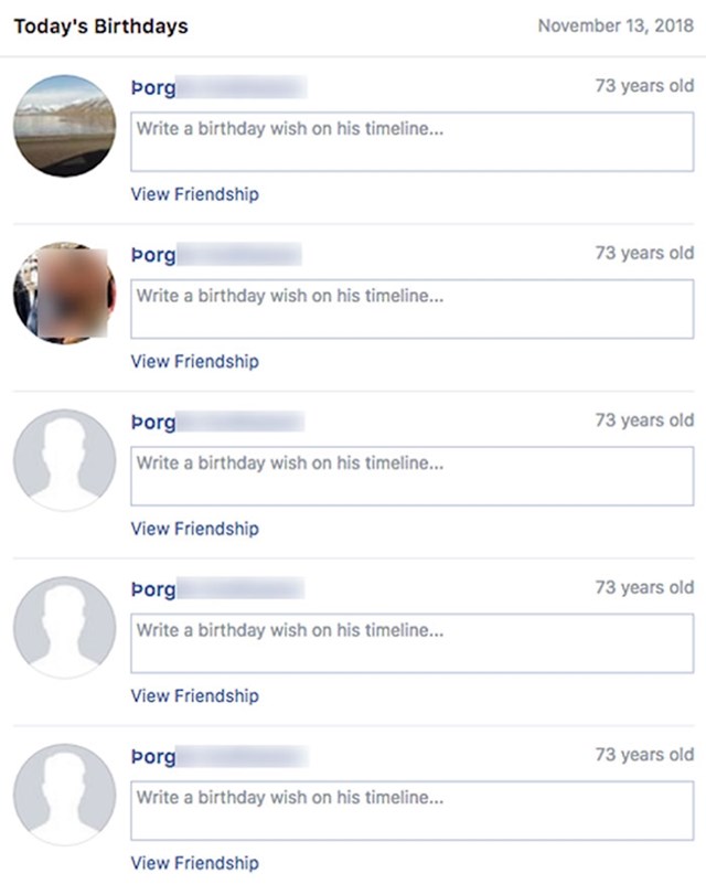 "Moj djed napravi novi profil svaki put kada ulazi na Fejs"