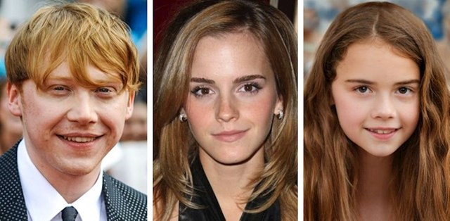 Ron i Hermione, Harry Potter