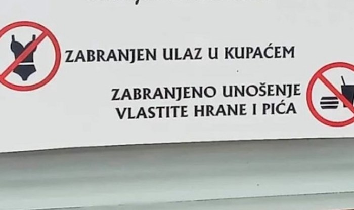 Restoran u Crnoj Gori nasmijao je tisuće na Instagramu, ovakvu zabranu još niste vidjeli