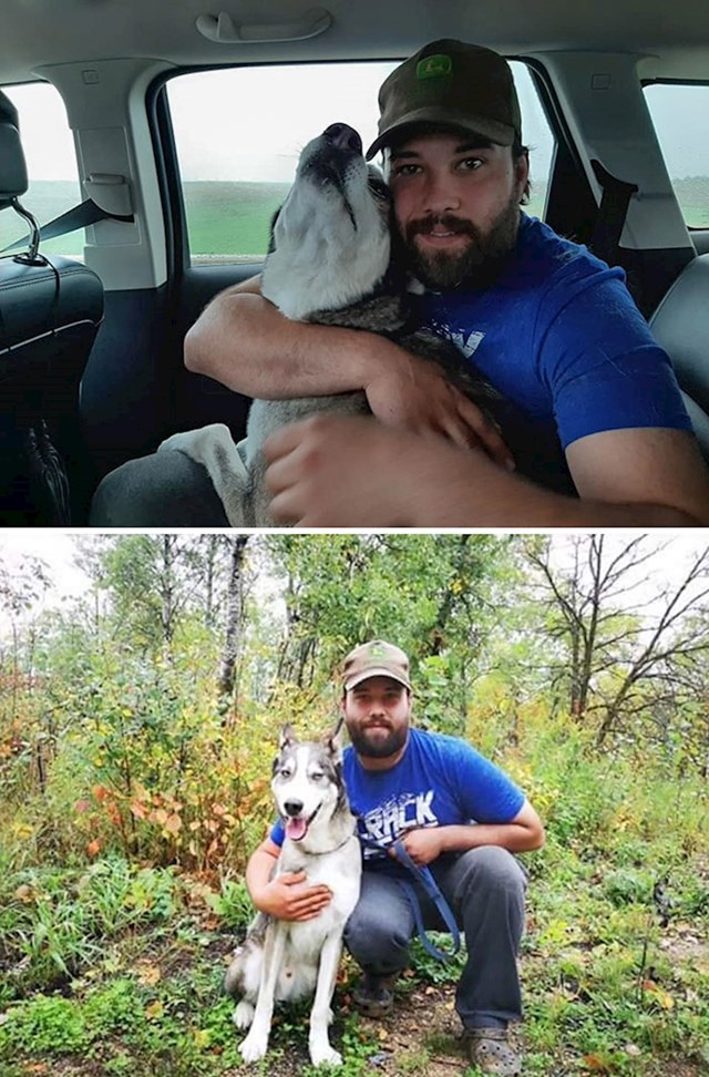 Nakon 20 mjeseci provedenih u divljini, pas se vratio svom najboljem prijatelju