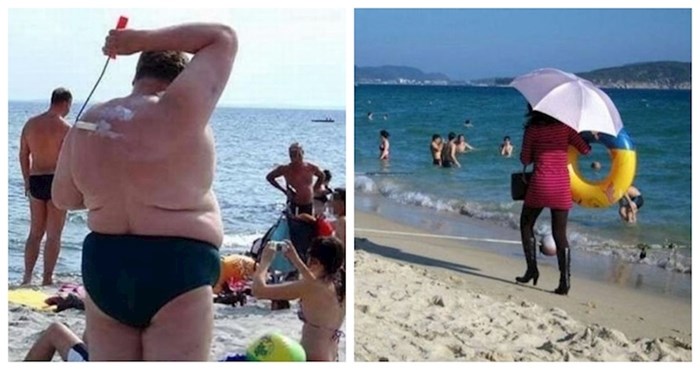 11 urnebesnih prizora koje su ljudi fotkali na plaži; mislit ćete da vas oči varaju!
