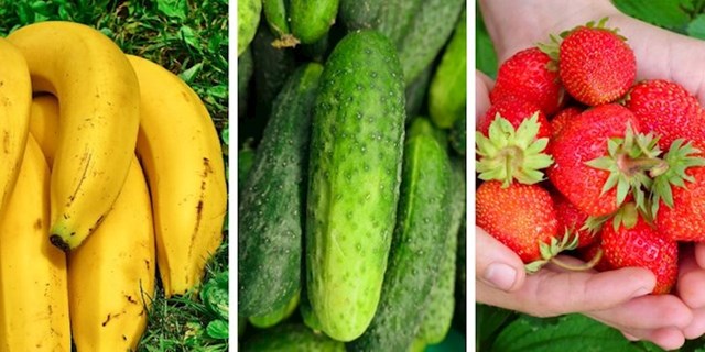 U botanici, banane i krastavci su bobičasto voće, a jagode nisu.