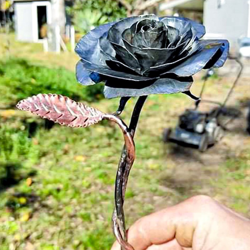 Metalna ruža. Ima baš nešto moćno u njoj!