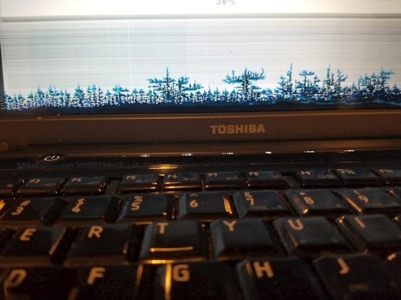 17. Divan pejzaž ili divno pokvaren ekran?