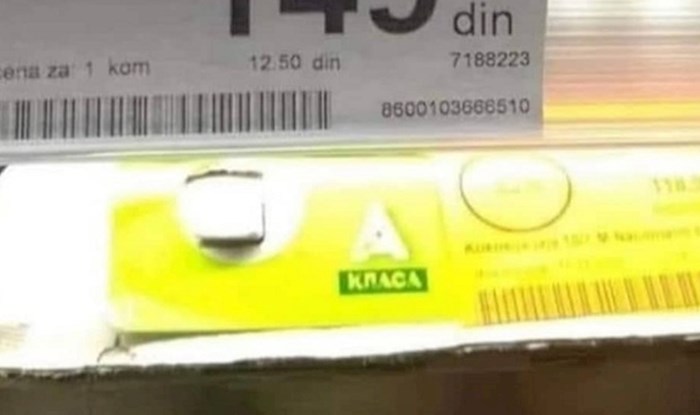 Netko je u dućanu u Srbiji fotkao urnebesan proizvod: Jaja ove vrste još niste vidjeli! Ovo je hit