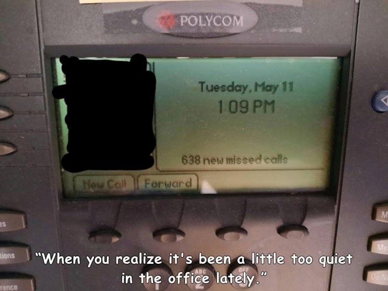 A mislili su se kako je tako tih i usporen dan na poslu...