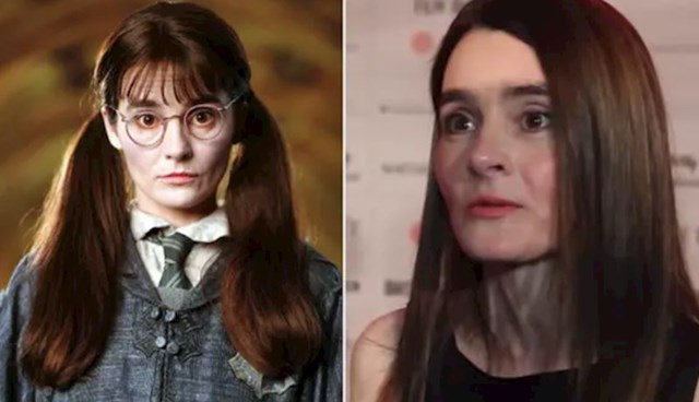 U filmovima o Harryju Potteru, Shirley Henderson glumi 14-godišnju Plačljivu Mrytle. Glumica je tada imala 35 godina!
