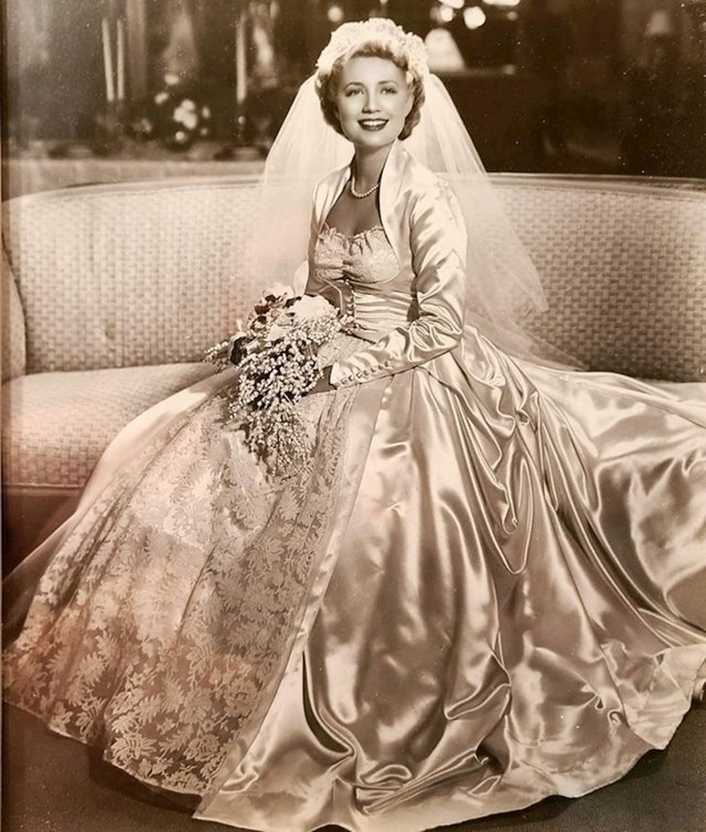 "Mama na vjenčanju 1951."
