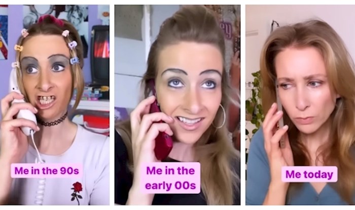 Evolucija telefonskih poziva: Hit video ove komičarke obožavat će djeca i tinejdžeri devedesetih