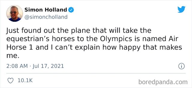 8. Nije Air Force, ali je Air Horse i to nas jako usrećuje 🤣