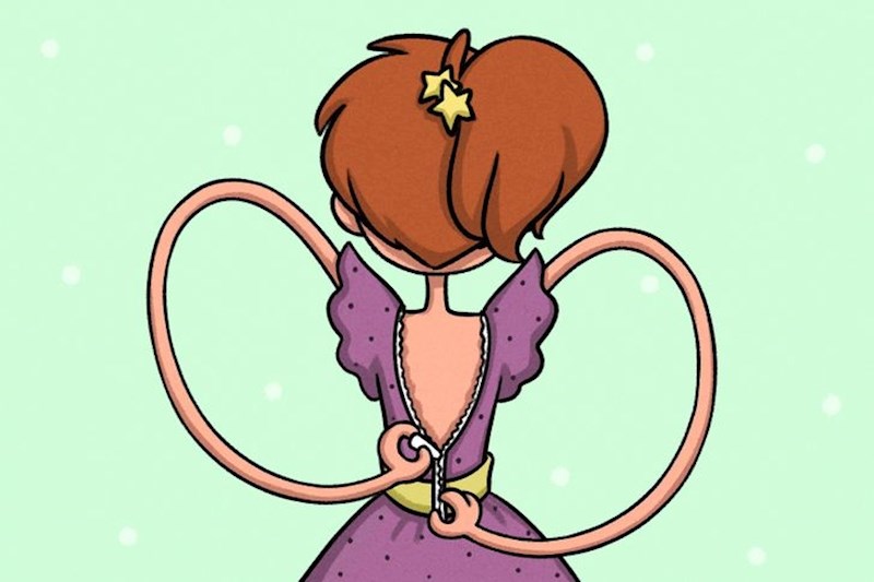 Ni s ovolikim rukama ne bih uspjela zakopčati!