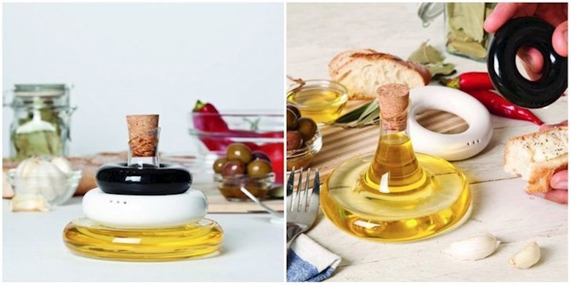 Lijepo i praktično- super dizajn za ulje i začine na jednom mjestu