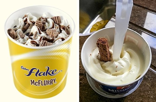 10. Lažni McFlurry