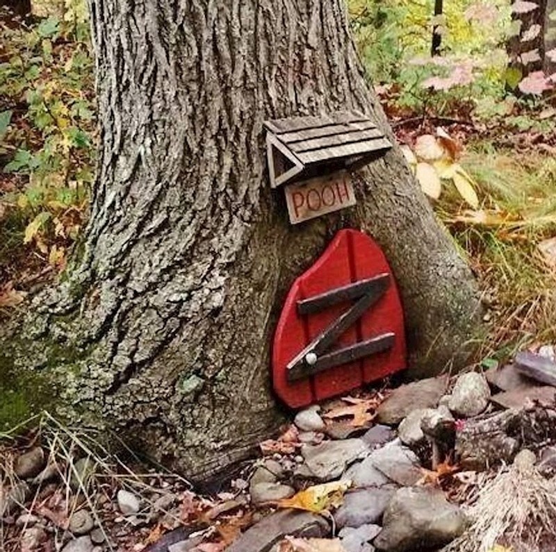 Trčim šumom i ugledam ovo! Predobro!