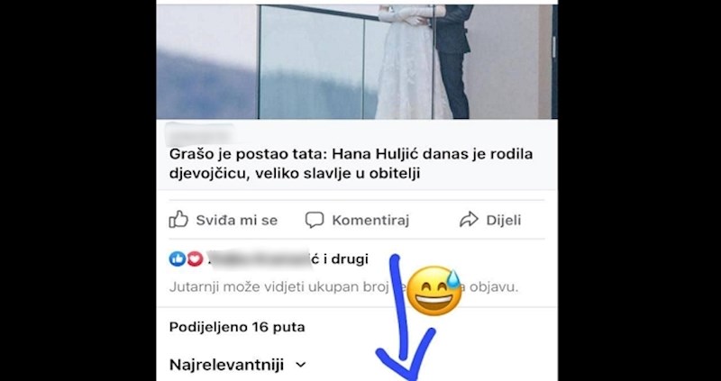 Društvene mreže pune su fora o rođenju bebe Graše i Hane, ali ovaj komentar je oduševio tisuće