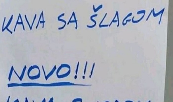 Danas svi dijele ovu ponudu kava u jednom kafiću, odmah će vam biti jasno zašto