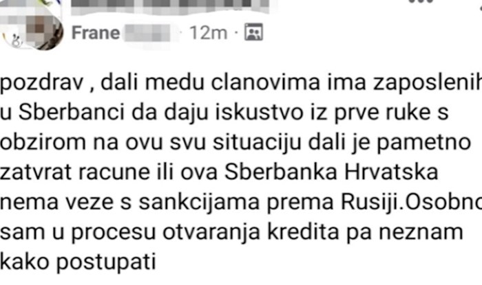 Tražio je savjet kako postupiti zbog situacije sa Sberbankom, a komentar ovog tipa je postao hit