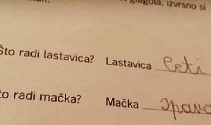 Zbog iskrenog odgovora ovog učenika na pitanje u domaćem radu, krenut će vam suze na oči od smijeha