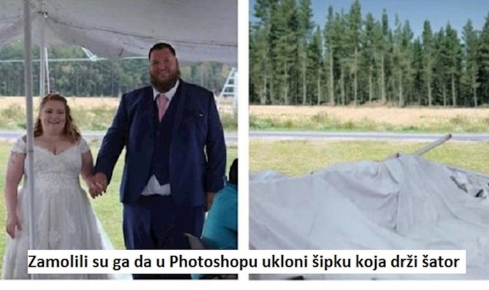 Photoshop stručnjak ispunjava zahtjeve klijenata na urnebesan način; ovo se zove kvalitetno trolanje