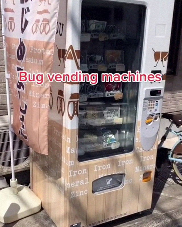 Automat za prodaju kukaca