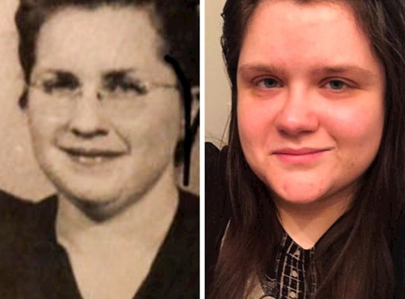 Više sliči na svoju baku nego na ijednog roditelja