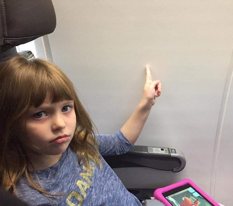 Ono kad rezerviraš mjesto do prozora jer ti se kćer boji zatvorenog prostora