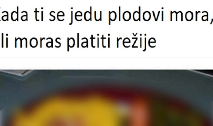 Fejsom se širi fotka verzije plodova mora za koju ne treba dizati kredit i urnebesna je