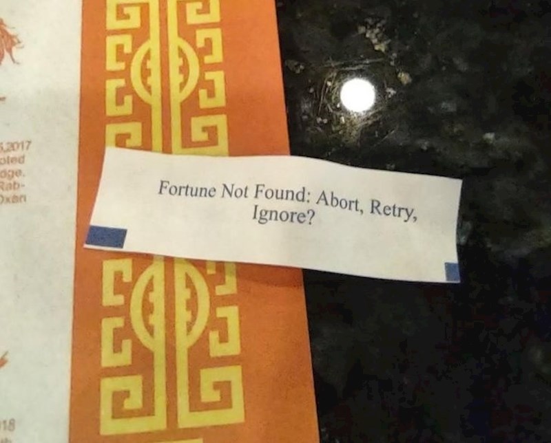 Nađeno u kolačiću sudbine